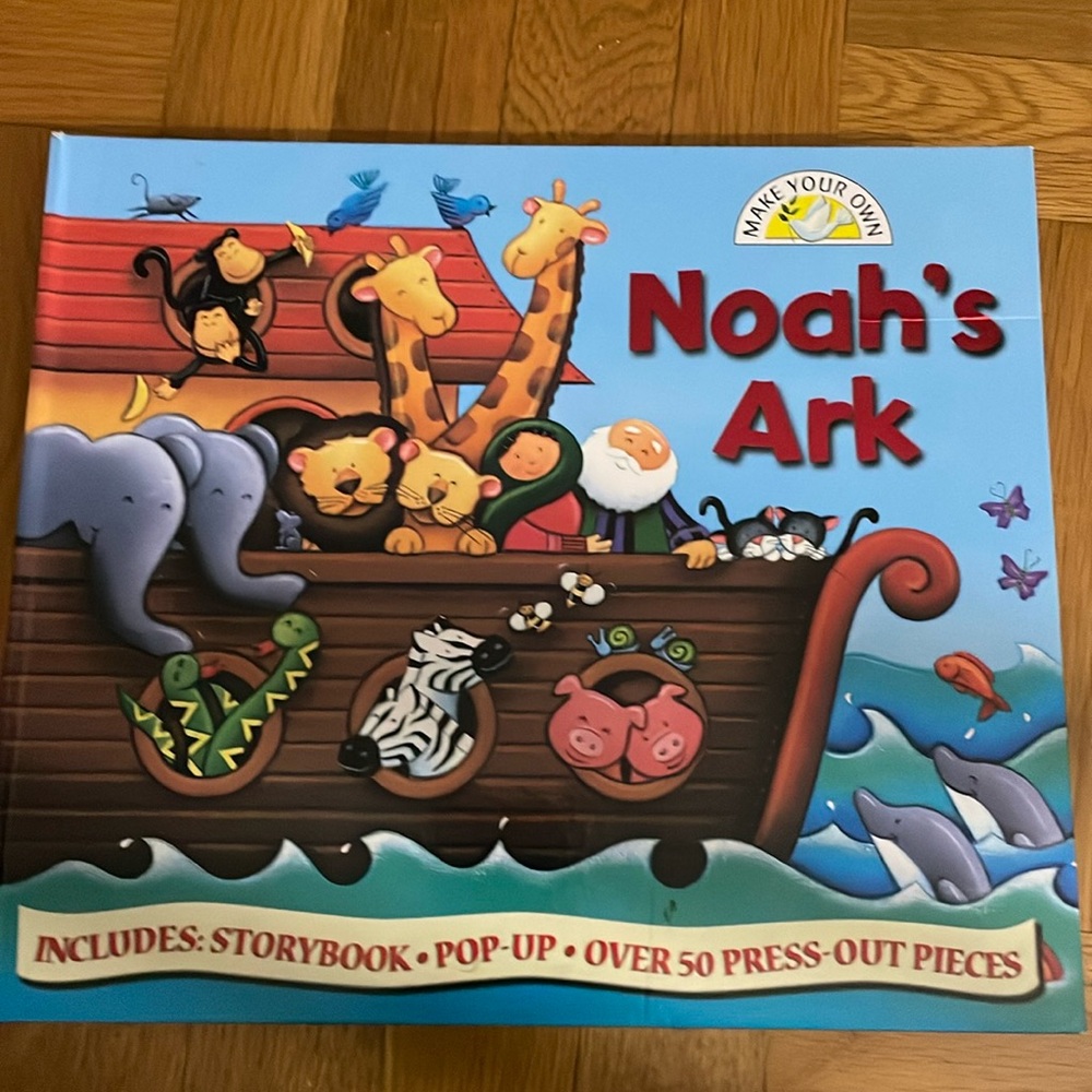 Noah’s Ark Storybook, Pop-Up, and Press Out Pieces